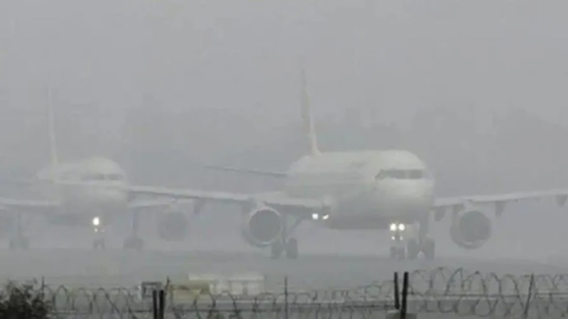 जयपुर एयरपोर्ट पर चार उड़ानों को किया गया है डाइवर्ट