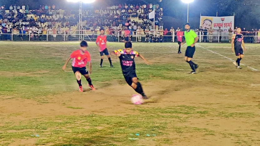 Dausa News: दौसा में हरियाणा की टीम ने भूटान को फुटबॉल टूर्नामेंट में 2-0 से हराया