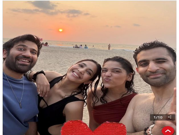 अर्चना पूरन सिंह की 'होने वाली बहू' का वेकेशन लुक वायरल! बिकिनी में योगिता बिहानी ने दिखाया किलर अंदाज; लिव-इन पार्टनर संग बिता रही हैं फुर्सत के पल